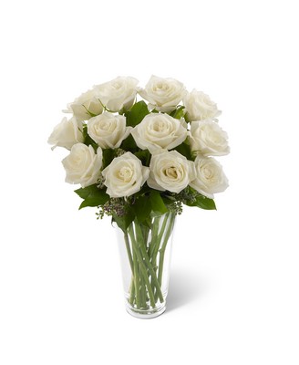 The FTD White Rose Bouquet